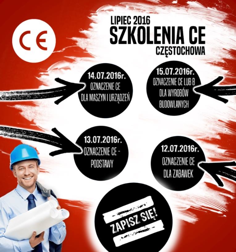 Szkolenia znak CE w sezonie urlopowym